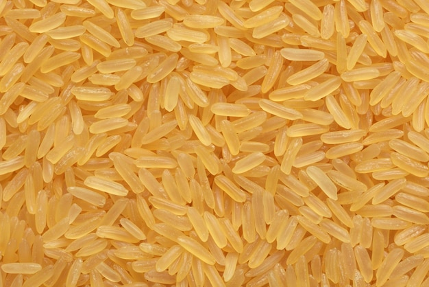 Fond ou texture de riz jaune étuvé