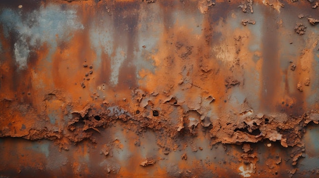 Fond de texture de rouille plate