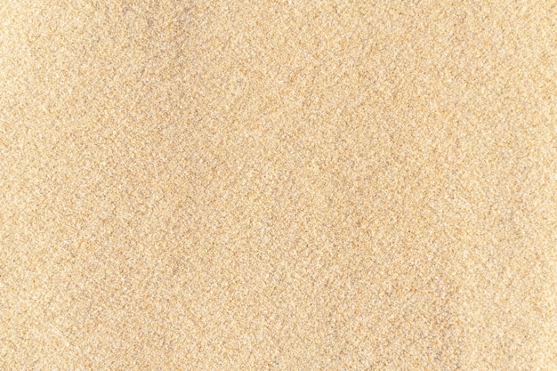 Fond de texture de sable. Modèle de désert brun sur la plage tropicale. Fermer.