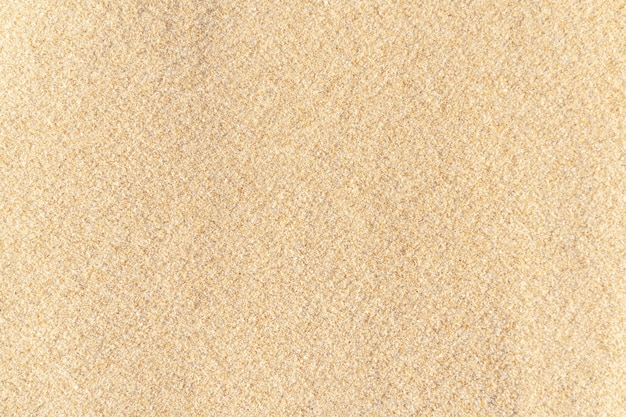 Fond de texture de sable. Modèle de désert brun sur la plage tropicale. Fermer.