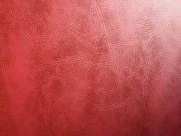 Photo fond de texture simili cuir rouge simili cuir