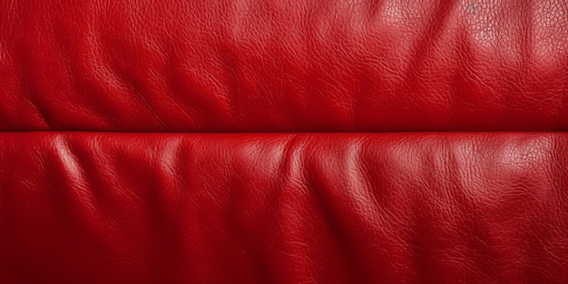 Photo fond de texture textile rouge riche et luxueux ressemblant à du velours évoquant un sentiment d'élégance et d'opulence semblable au cuir avec sa couleur profonde et captivante generative ai