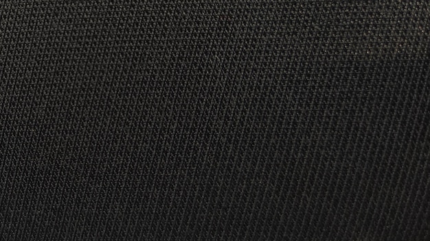 Fond Texturé Textile Tissu Noir Photo Premium