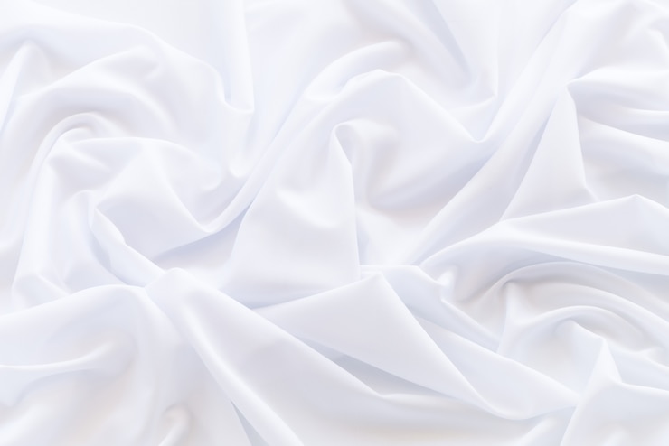 Photo fond et texture en tissu blanc, grooved of white abstract