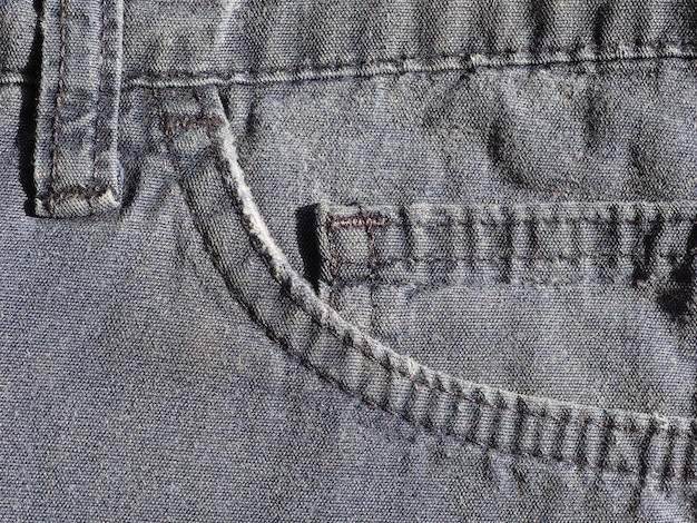 fond de texture de tissu bleu jeans