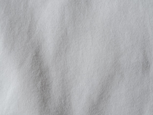 Fond de texture tissu jersey de coton blanc