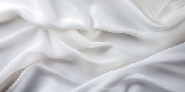 Fond De Texture De Tissu Satin Blanc