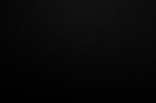 Fond de texture de tissu en toile noire à partir de carton de toile