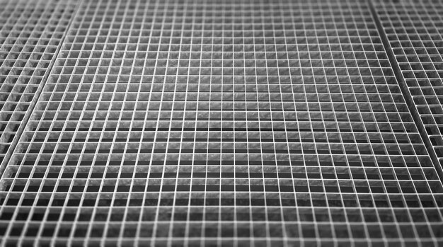 Fond de texture de ventilation grille noir et blanc