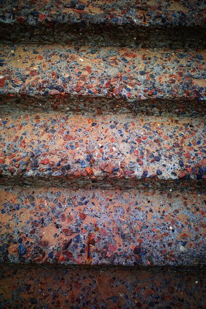 Fond de texture vibrant escaliers pierreux