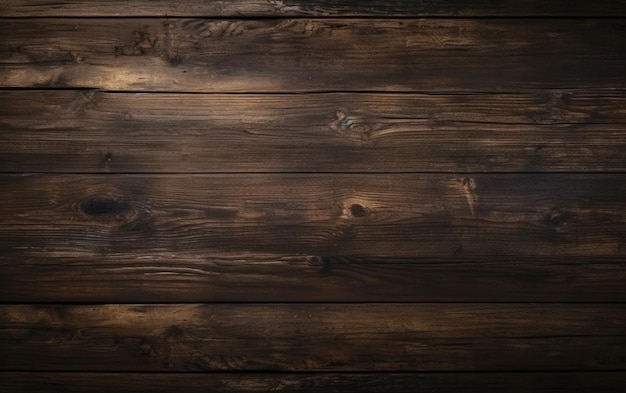 Fond de texture vide vieille table en bois sombre