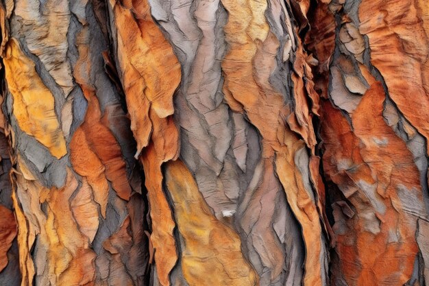 Fond de textures d'écorce d'arbre