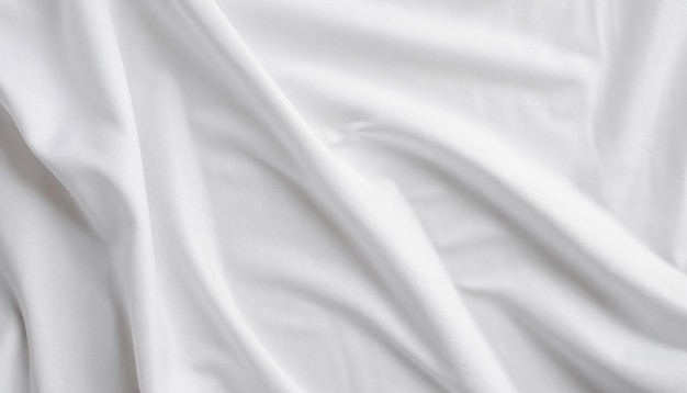 Fond de tissu blanc fond de tissu froissé