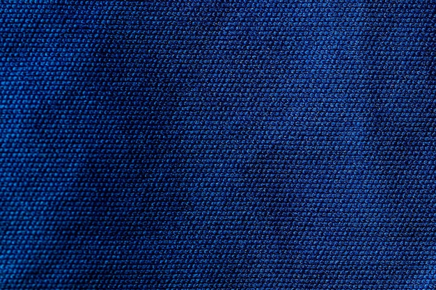Fond de tissu bleu foncé
