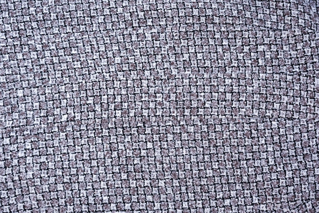 Fond de tissu en laine gris et blanc