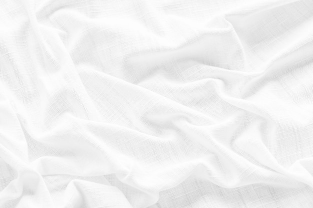 Photo fond de tissu en satin blanc