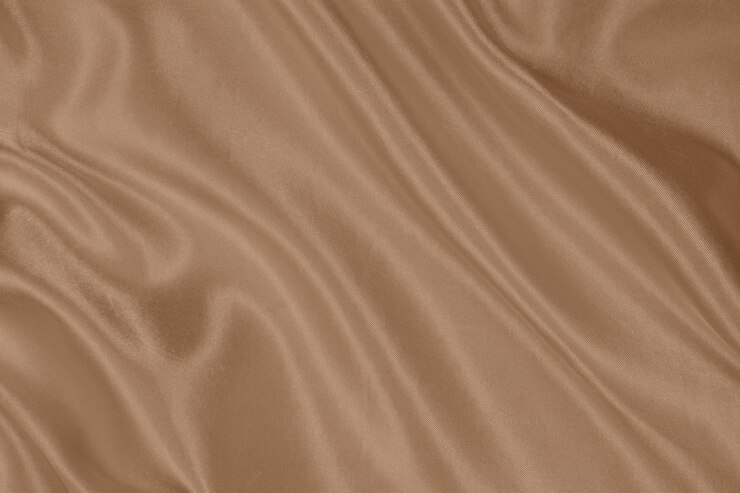 Photo fond de tissu de soie dorée de luxe