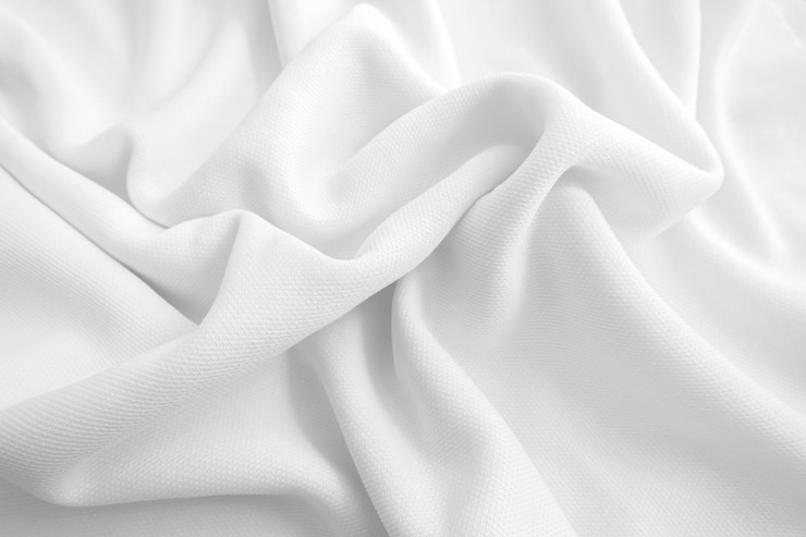Photo fond de tissu texture de tissu blanc
