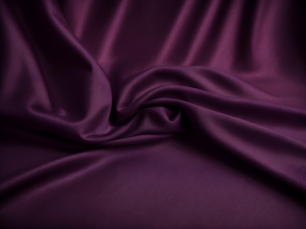 Fond de tissu violet foncé avec espace de copie