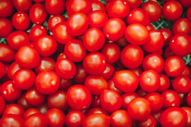 Fond de tomates rouges