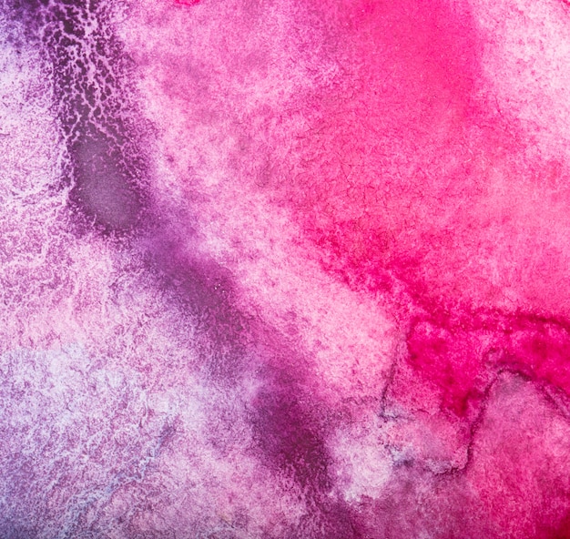 Fond de trait abstrait splash aquarelle rose