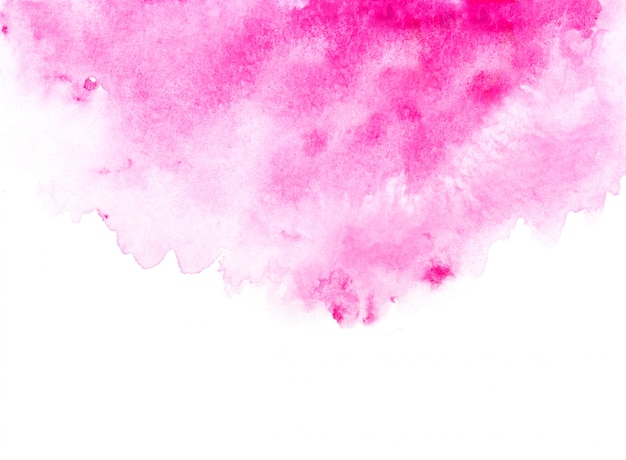 Fond de trait d'éclaboussure aquarelle rose