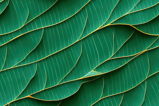 Fond transparent de feuilles tropicales florales