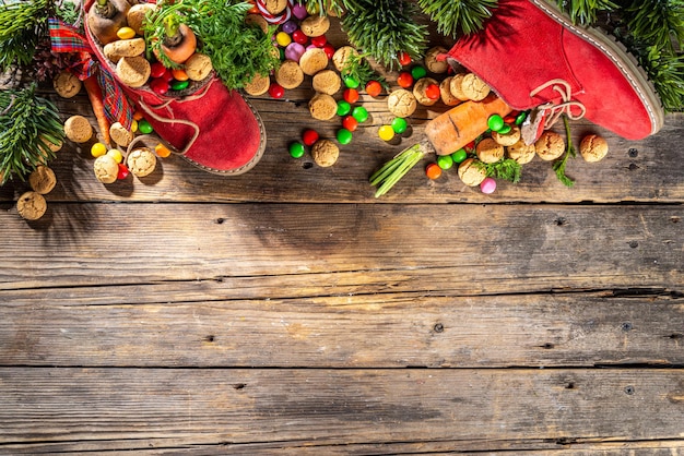 Fond de vacances de Noël Sinterklaas