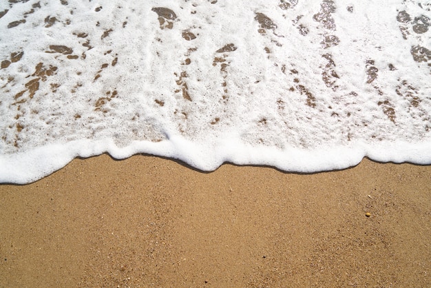 Fond de vagues et de sables