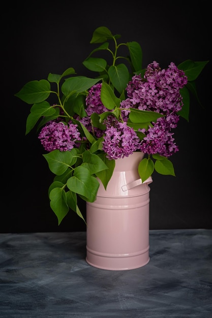 Fond de vase lilas