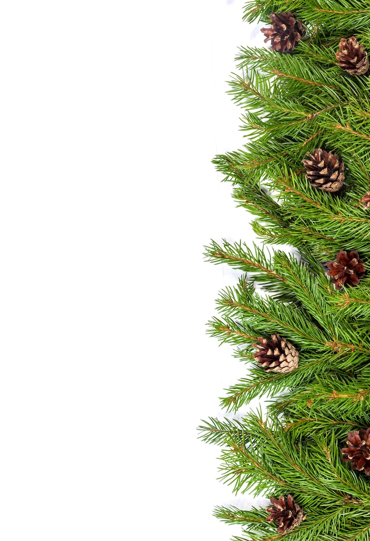 Photo fond de veille de noël isolé