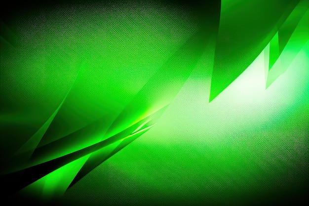 Fond vert avec un fond vert et une lumière blanche.