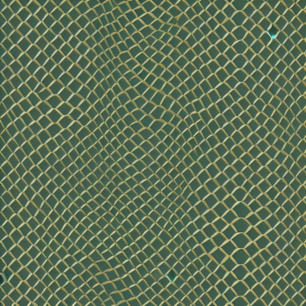 Photo un fond vert avec des lignes dorées et vertes.