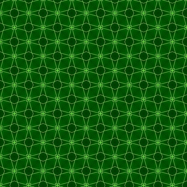 Photo fond vert avec un motif d'hexagones.