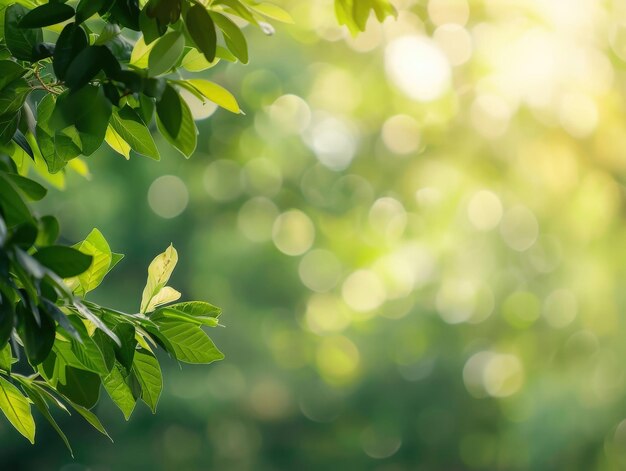 Le fond vert naturel avec une mise au point sélective ar 43 ID de poste 6278be6218c74ba38deb5ef1b7138237