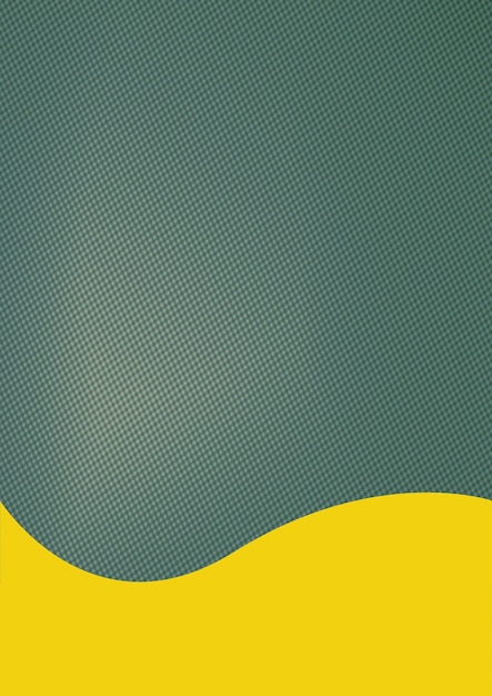 Fond vertical motif vague verte et jaune