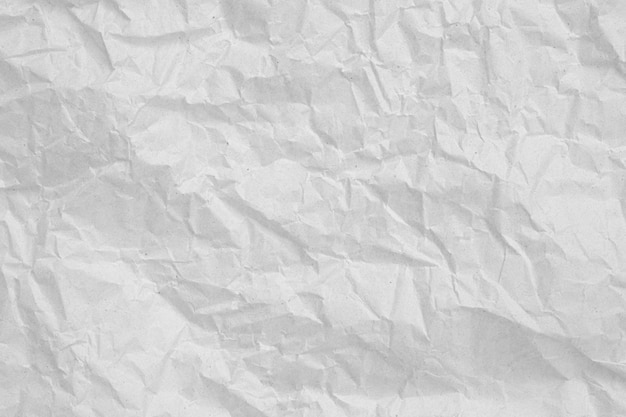 Fond vide de papier froissé gris Texture de papier froissé gris