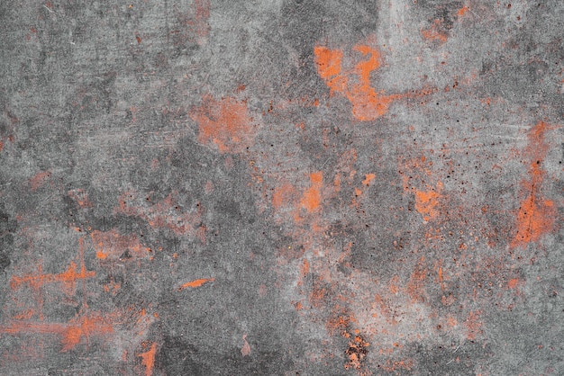 Fond d'une vieille table en métal avec des traces de rouille une idée pour un fond ou une surface pour la publicité