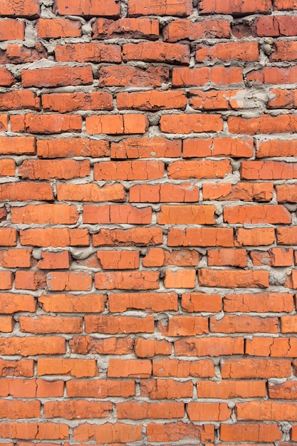 Fond de vieux mur de briques vintage