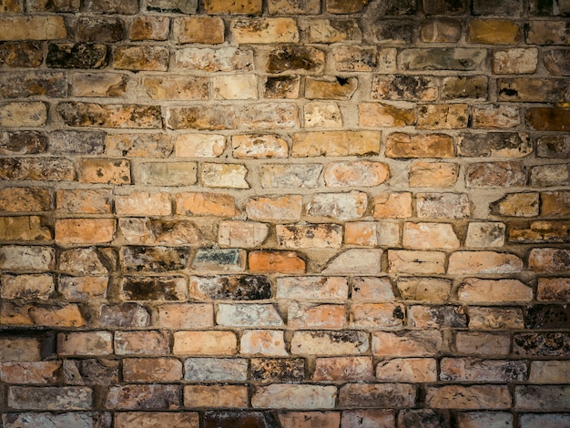 Fond De Vieux Mur De Briques Vintage