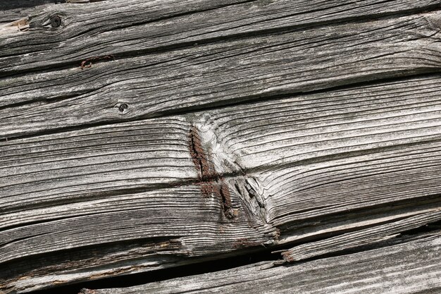 Fond d&#39;un vieux vintage de mur en bois fissuré