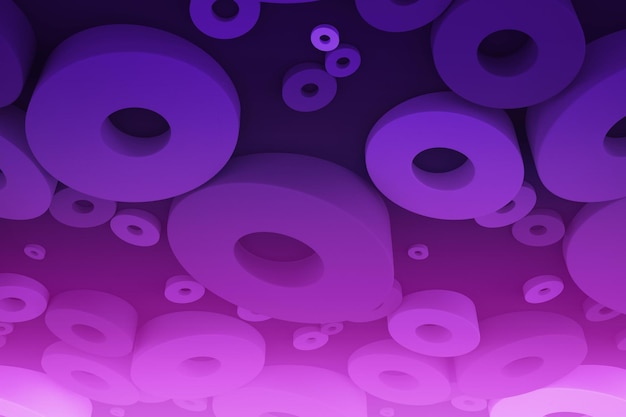 Fond violet abstrait avec des cercles