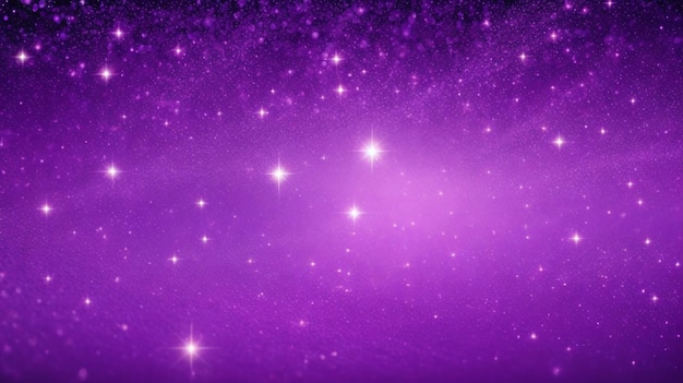 Un fond violet avec des étoiles