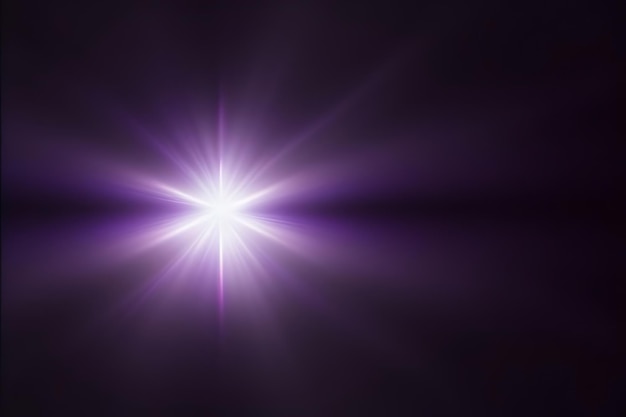 un fond violet avec un halo de lumière