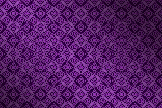 Fond violet avec un motif et un design doré.