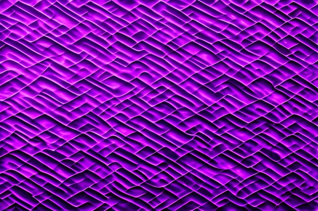 Fond violet avec un motif de lignes ondulées.