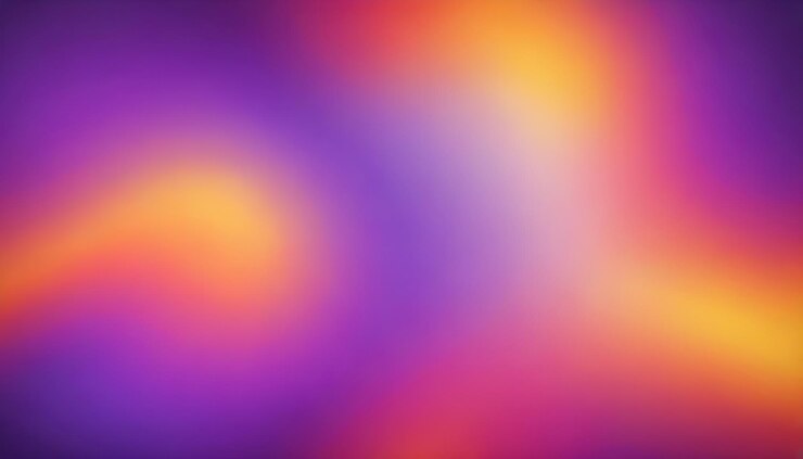 un fond violet et orange avec un cercle violet et orangé