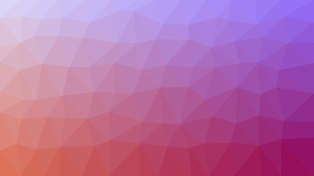 Fond violet et orange avec un motif triangle.