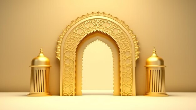 fonds d'écran d'art islamique pour les styles architecturaux islamiques du ramadan