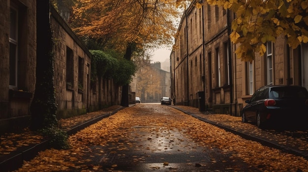 Fonds d'écran Automne dans la ville